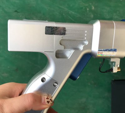 laser rust cleaning machine gun