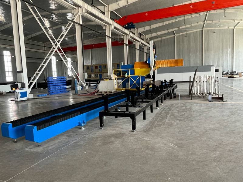 dowell h steel pipe laser cutting machine factories